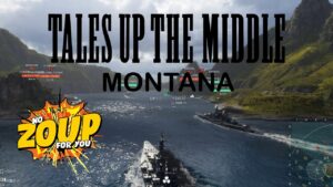 Montana up the Middle of Two Brothers - World of Warships