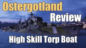 Osrergotland Review: High Skill Torp Boar | World of Warships Legends | 4k