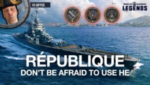 République - Don't Be Afraid to Use HE (World of Warships: Legends Xbox Series X 4K)