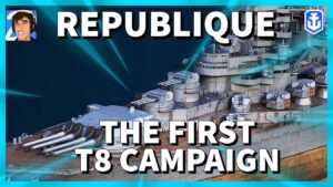 Republique, Finally a good French Battleship? World of Warships Legends 4K