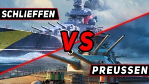 ЛИНКОР SCHLIEFFEN VS PREUSSEN! ЧТО ОКАЖЕТСЯ СИЛЬНЕЕ?! WORLD OF WARSHIPS