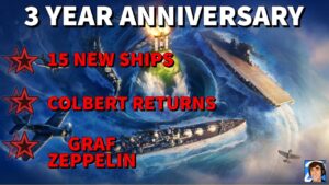 UPDATE! FREE Italian Battleship Commander, Republique, and Graf Zeppelin! World of Warships Legends