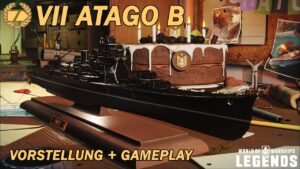 ATAGO B - Vorstellung und erstes Gameplay - World of Warships Legends