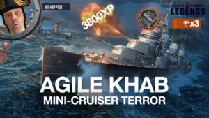 Agile Khab - Mini-Cruiser Terror (World of Warships: Legends Xbox Series X 4K)