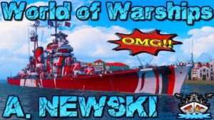 Alexander Newski endlich im HAFEN!!!! *HYPE* ⚓️ in World of Warships 🚢 NEWSKY