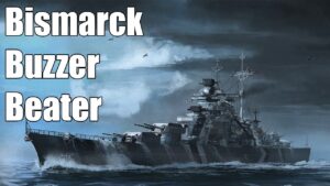 Bismarck Buzzer Beater | World of Warships Legends | 4k