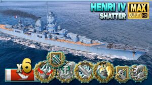 Cruiser Henri IV: Nice finish - World of Warships