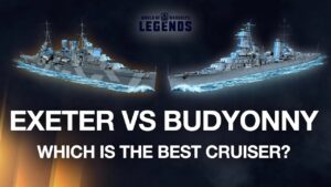 Exeter VS Budyonny - Which is the Best Cruiser? (World of Warships: Legends Xbox Series X 4K)