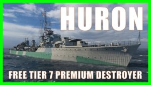 HMCS Huron Canadian Destroyers World of Warships Wows DD Gameplay
