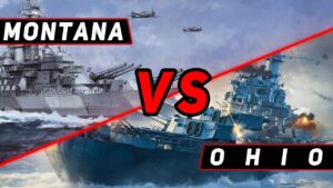 ЛИНКОР MONTANA VS OHIO! ЧТО ОКАЖЕТСЯ СИЛЬНЕЕ?! WORLD OF WARSHIPS