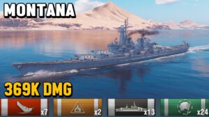Montana: %100 Carry - World of Warships