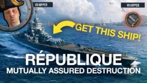 République - Mutually Assured Destruction (World of Warships: Legends Xbox Series X 4K)