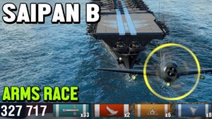 Saipan B: 20K Torpedo Attacks in Arms Race - World of Warships