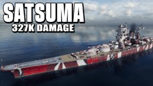Satsuma: These guns hurt from any angle - World of Warships