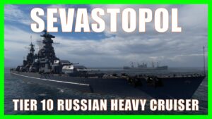 Sevastopol Soviet Russian Heavy Cruiser World of Warships Wows Review
