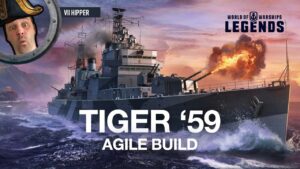 Tiger '59 - Agile Build (World of Warships: Legends Xbox Series X 4K)
