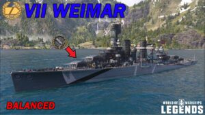 WEIMAR - Jetzt ein Stufe 7 Schiff! - World of Warships Legends