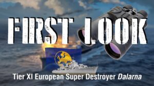 World of Warships - First Look: Tier XI European Super Destroyer Dalarna