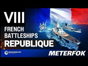 World of Warships; Legends Tier 8 Republique