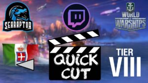 World of Warships - Quick Cut: Tier VIII Italian Destroyer Vittorio Cuniberti
