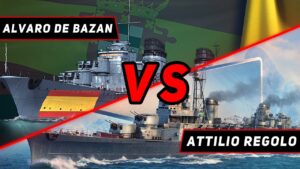 ЭСМИНЕЦ ALVARO DE BAZAN VS ATTILIO REGOLO! ЧТО ОКАЖЕТСЯ СИЛЬНЕЕ? WORLD OF WARSHIPS