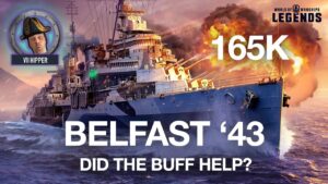 Belfast '43 - Did The Buff help? (World of Warships: Legends Xbox Series X 4K)