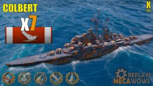 Colbert 7 Kills & 229k Damage | World of Warships Gameplay