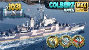 Cruiser Colbert: DAKKA boss - World of Warships