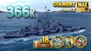 Cruiser Colbert: DAKKA terror in the thunderstorm - World of Warships