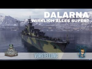 DALARNA - Super DD in WORLD OF WARSHIPS [Gameplay] [Deutsch] [60fps]