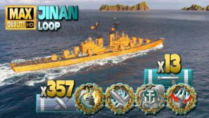 Jinan: Cruiser & Torpedoboat in one - World of Warships