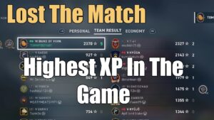 Lost The Match: Highest Xp In The Game | World of Warships Legends | 4k