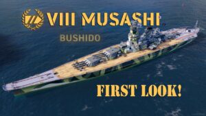 Musashi - Tier 8 Premium Battleship | World of Warships Legends