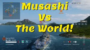 Musashi vs The World! (World of Warships Legends)