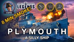 Plymouth - Krakkerlakken in the Silly Ship (World of Warships: Legends Xbox Series X 4K)