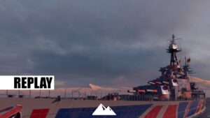 ROOKE, T7 Schlachtkreuzer im T9 Cap Gefecht. - World of Warships | [Replay] [Deutsch] [60fps]