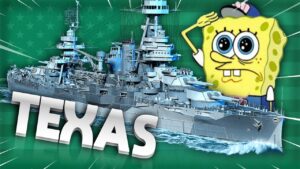 USS TEXAS is a legend in World of Warships Legends
