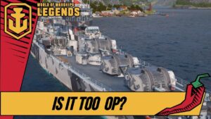 Wooster is fine... this is fine... World of Warships Legends