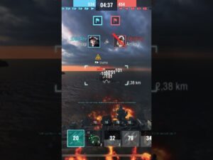World Of Warships Blitz…My Tirpitz VS Izumo!!!