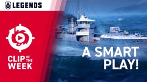 World of Warships: Legends — Clip of the Week | A Smart Play!