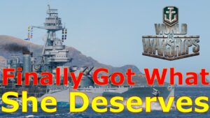 World of Warships- This Ship FINALLY Gets What She Deserves!