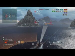 trying to complete the hardmode doublestrike challenge (World of Warships Legends)