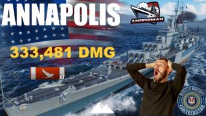Annapolis Amerykański super krążownik World of warships (wows)