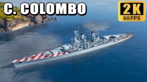 Battleship Cristoforo Colombo: one division killed all enemy ships