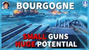 Bourgogne, Does Gun Size Really Matter? in World of Warships Legends 4K