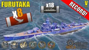 Furutaka 8 Kills & 172k Damage | World of Warships Gameplay