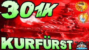 Kurfürst drückt 301K in RANKED?! *WTF* "300K Club" ⚓️ in World of Warships 🚢