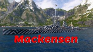 Meet The Mackensen! Tier 5 German Battleship (World of Warships Legends)