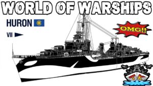 Orca Tarnung für die Huron *FREEWILLY* ⚓️ in World of Warships 🚢