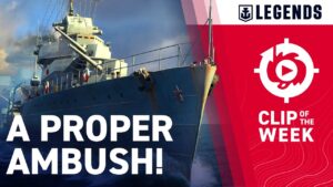 World of Warships: Legends — Clip of the Week | A Proper Ambush!